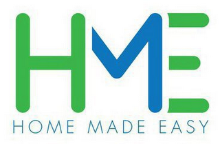 HME HOME MADE EASY logo