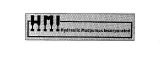 HMI HYDRAULIC MUDPUMPS INCORPORATED logo