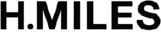 H.MILES logo