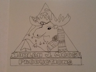 HMJ HARLAN J. MOOSE PRODUCTIONS logo