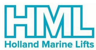 HML HOLLAND MARINE LIFTS logo