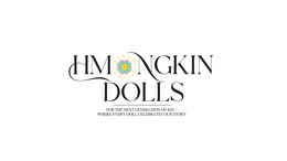 HMONGKIN DOLLS FOR THE NEXT GENERATION OF KIN ~WHERE EVERY DOLL CELEBRATES OUR STORY logo