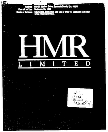 HMR LIMITED logo