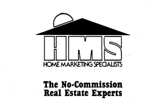 HMS HOME MARKETING SPECIALISTS THE NO-COMMISSION REAL ESTATE EXPERTS logo
