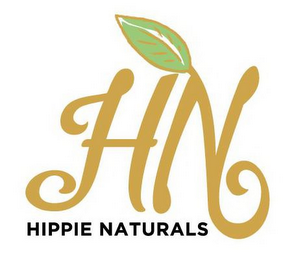 HN HIPPIE NATURALS logo