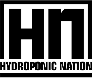 HN HYDROPONIC NATION logo