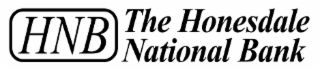 HNB THE HONESDALE NATIONAL BANK logo