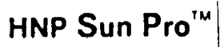 HNP SUN PRO logo