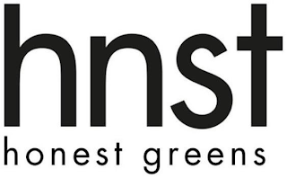 HNST HONEST GREENS logo