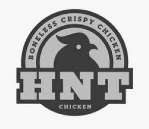 HNT CHICKEN BONELESS CRISPY CHICKEN logo