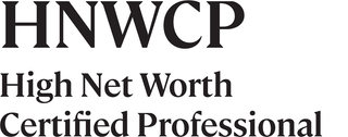 HNWCP HIGH NET WORTH CERTIFIED PROFESSIONAL logo