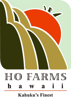 HO FARMS HAWAII KAHUKU'S FINEST logo