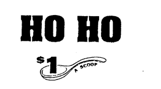 HO HO $1 A SCOOP logo