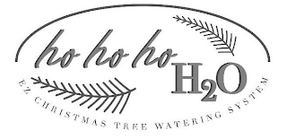 HO HO HO H2O EZ CHRISTMAS TREE WATERING SYSTEM logo