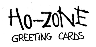 HO-ZONE GREETING CARDS logo
