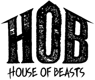 HOB HOUSE OF BEASTS logo