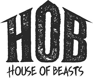HOB HOUSE OF BEASTS logo