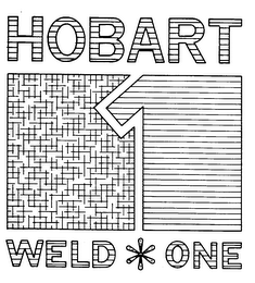 HOBART WELD ONE 1 logo
