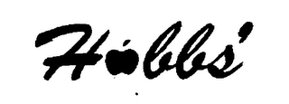 HOBBS' logo