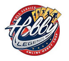 HOBBY LEGENDS FULL SERVICE ONLINE HOBBY SHOP logo
