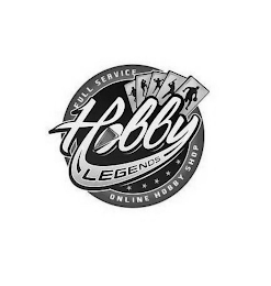 HOBBY LEGENDS FULL SERVICE ONLINE HOBBY SHOP logo