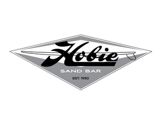 HOBIE SAND BAR EST. 1950 logo