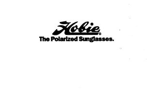 HOBIE THE POLARIZED SUNGLASSES. logo
