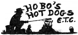 HOBO'S HOT DOGS ETC. logo