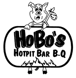 HOBO'S HOTPIT BAR B-Q logo