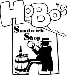 HOBO'S SANDWICH SHOP logo