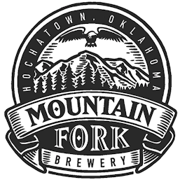 HOCHATOWN, OKLAHOMA MOUNTAIN FORK BREWERY logo
