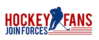 HOCKEY FANS JOIN FORCES logo