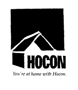 HOCON YOU'RE AT HOME WITH HOCON. logo