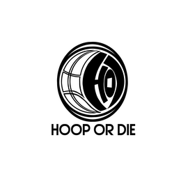 HOD HOOP OR DIE logo