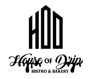 HOD HOUSE OF DRIP BISTRO & BAKERY logo