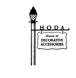 HODA HOUSE OF DECORATIVE ACCESSORIES logo
