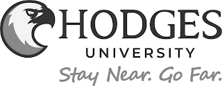 HODGES UNIVERSITY STAY NEAR. GO FAR. logo