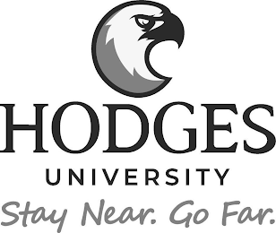HODGES UNIVERSITY STAY NEAR. GO FAR. logo