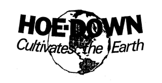 HOE-DOWN CULTIVATES THE EARTH logo