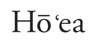 HO'EA logo