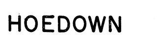 HOEDOWN logo