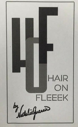 HOF HAIR ON FLEEEK BY NATALIE GUERCIO logo