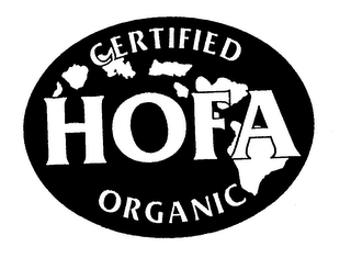 HOFA CERTIFIED ORGANIC logo
