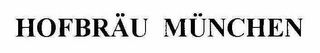 HOFBRAU MUNCHEN logo