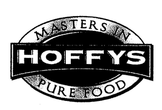 HOFFYS MASTERS IN PURE FOOD logo