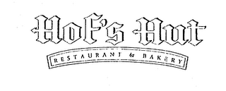 HOF'S HUT RESTAURANT & BAKERY logo