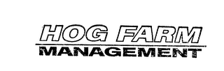 HOG FARM MANAGEMENT logo