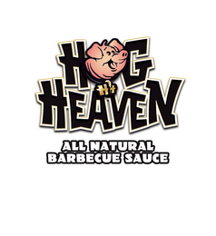 HOG HEAVEN HH ALL NATURAL BARBECUE SAUCE logo