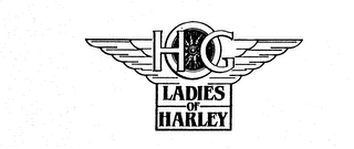 HOG LADIES OF HARLEY logo