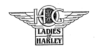 HOG LADIES OF HARLEY logo